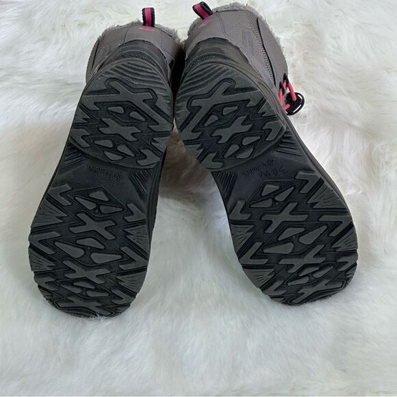 Columbia Gray and Pink Winter Boots - Picture 5 of 6